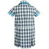 Dress - navy white blue